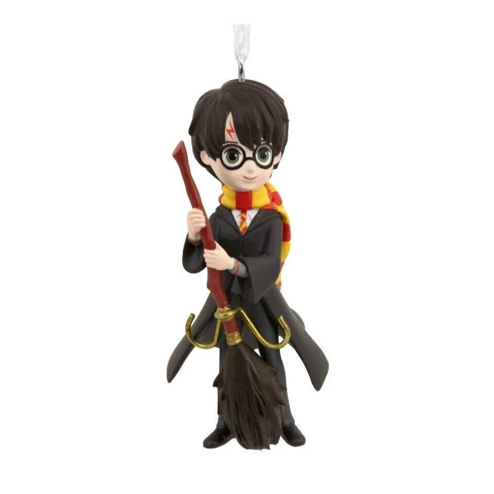 Hallmark Wizarding Harry Potter On Broom Christmas Ornament Quidditch